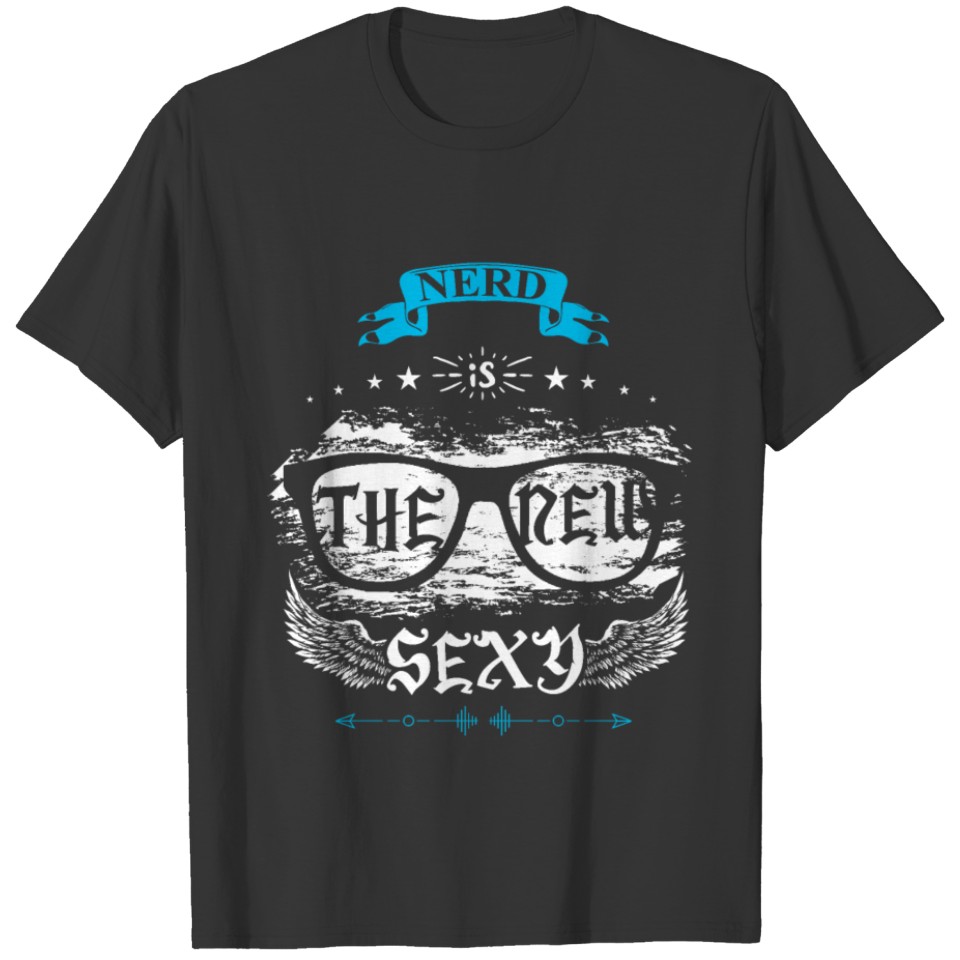 Nerd Eyeglasses School Sexy Geek T-shirt