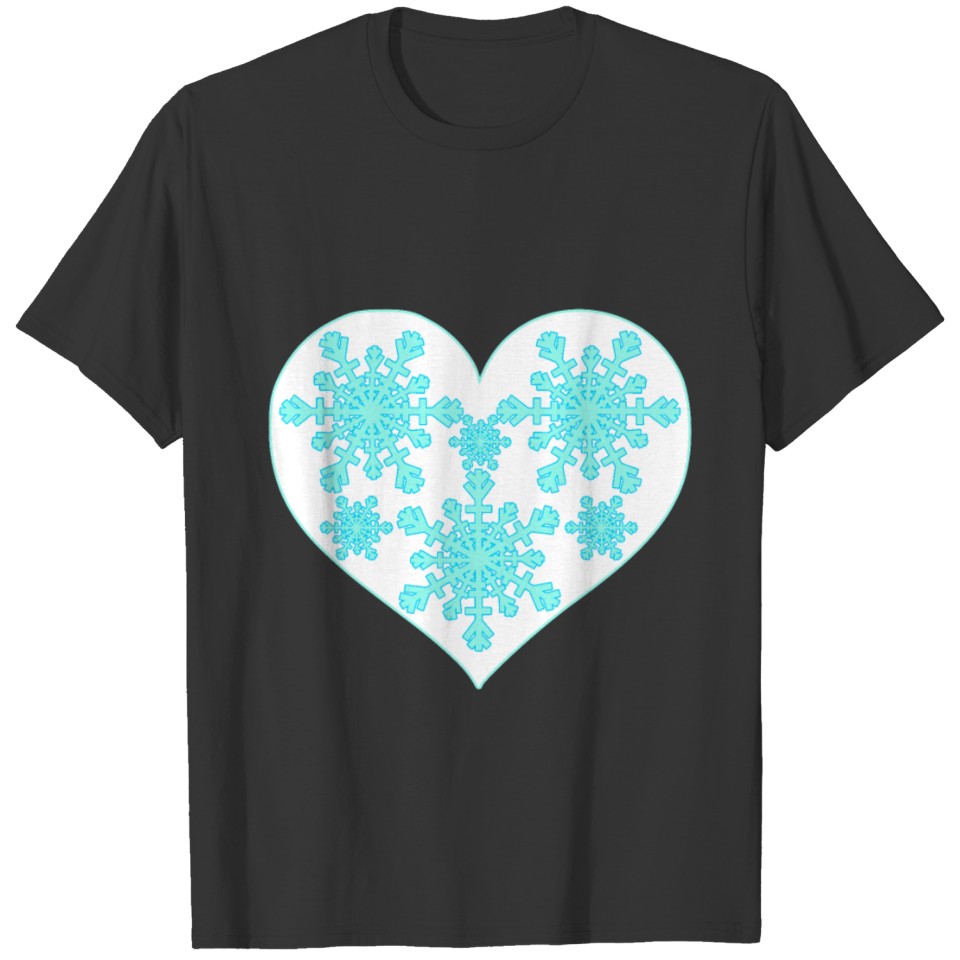 Heart Snow T-shirt