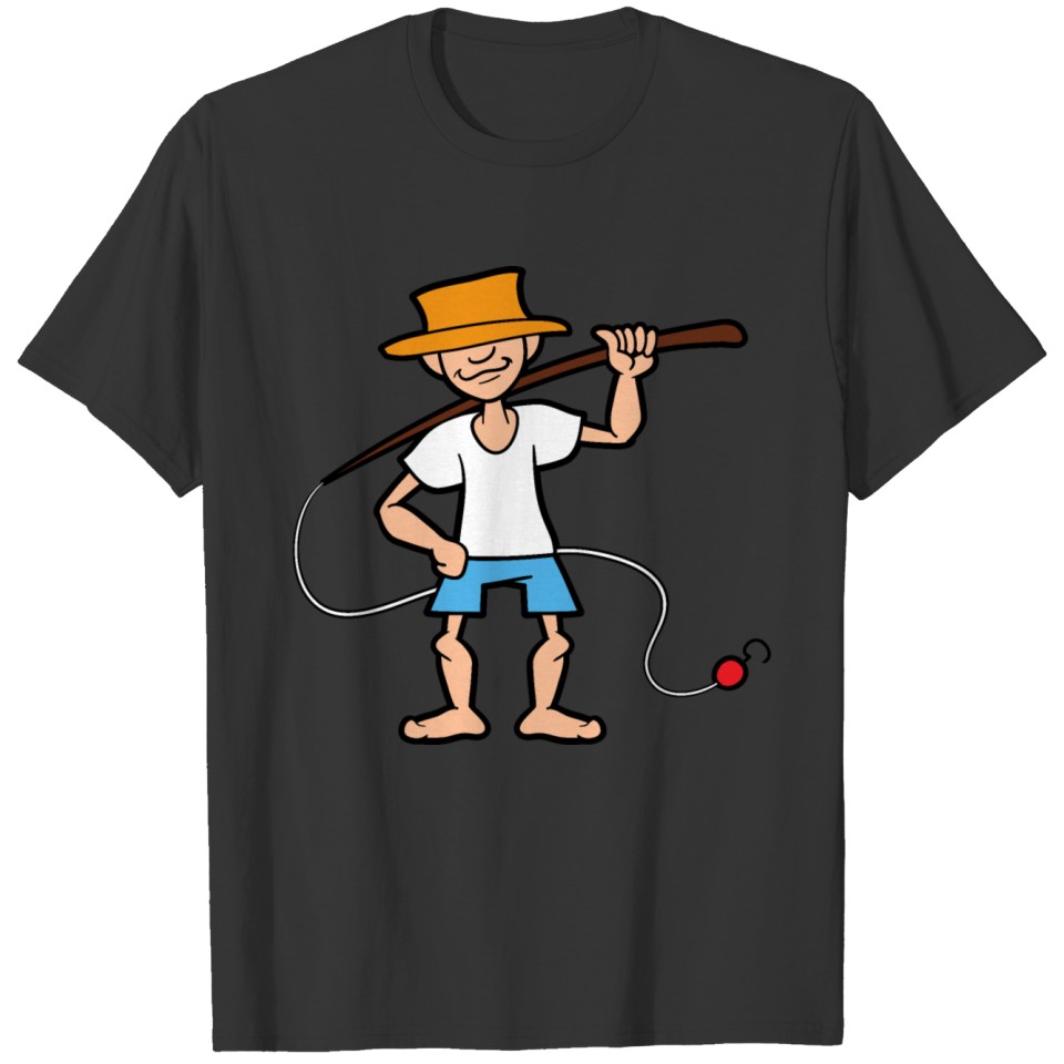 Fishing Fisherman Fish Sports Hobby Funny T-shirt