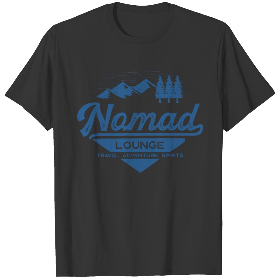 Nomad Range (Blue) T-shirt