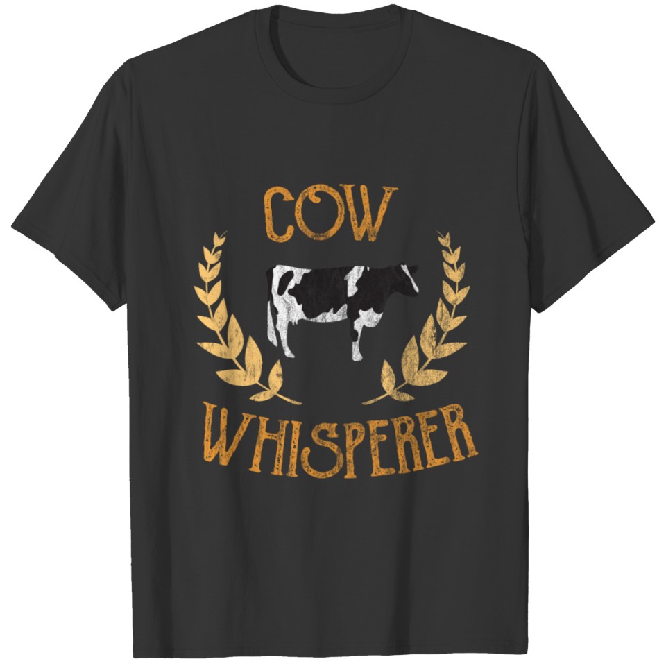 Farming animal Work Cow Farmer Gift T-shirt