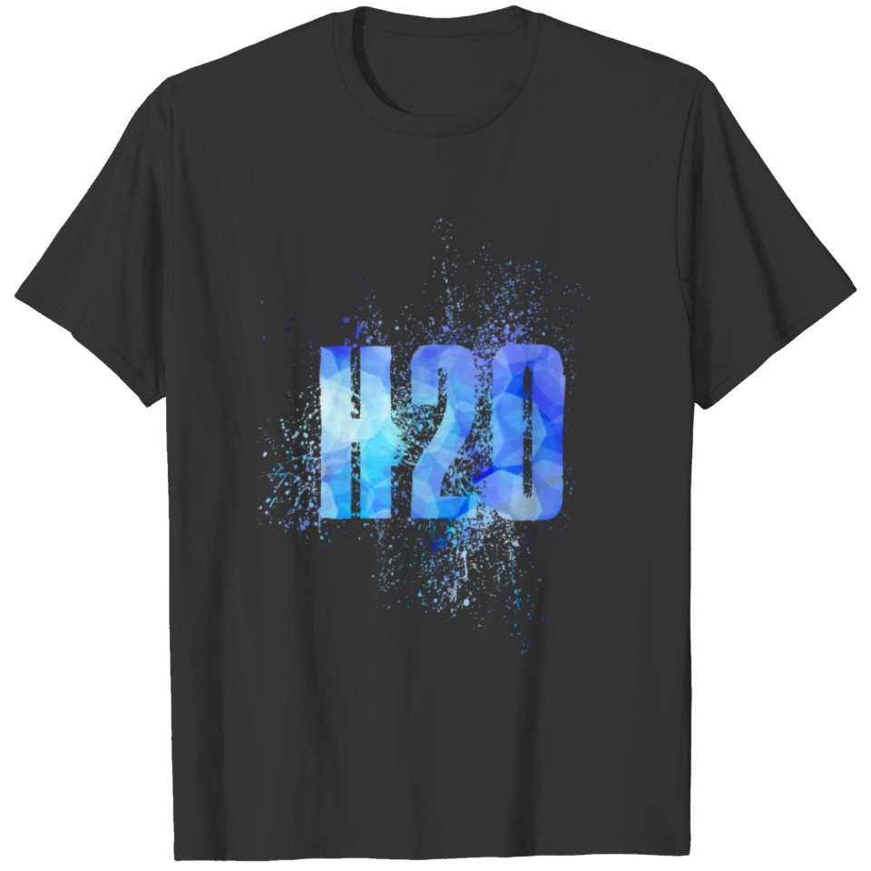 H2O Water Chemical Name T-shirt
