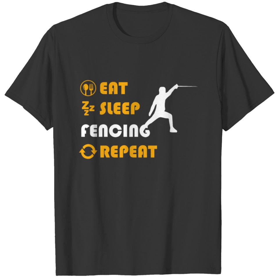 Fencing - present for men and women T Shirts