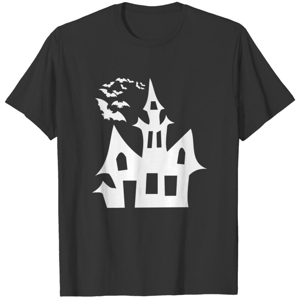 halloween house T-shirt