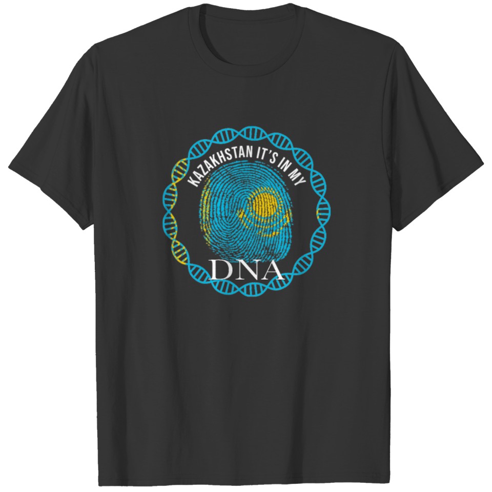 Kazakhstan Its In My DNA T-shirt