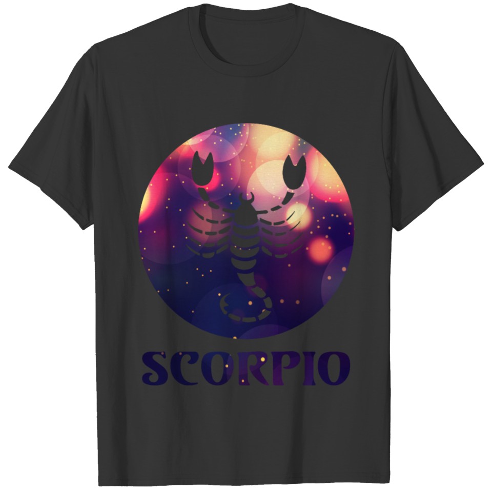Scorpio Astrological Sign T-shirt