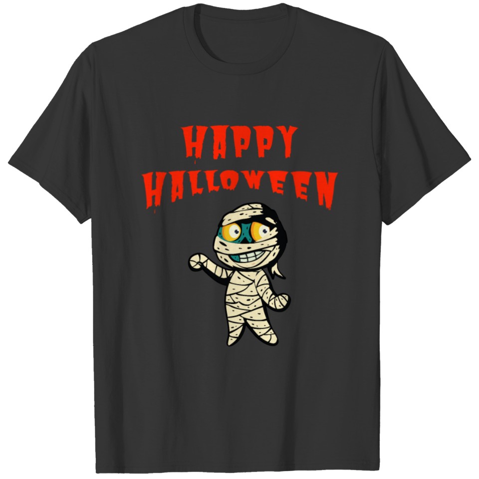 Happy Halloween Fun Mummy T-shirt