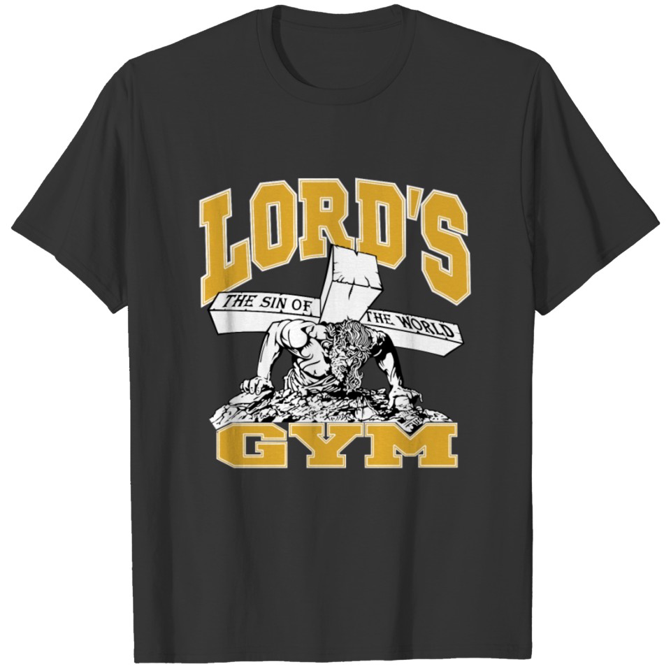 cool graphic art yellow Gym T Shirts