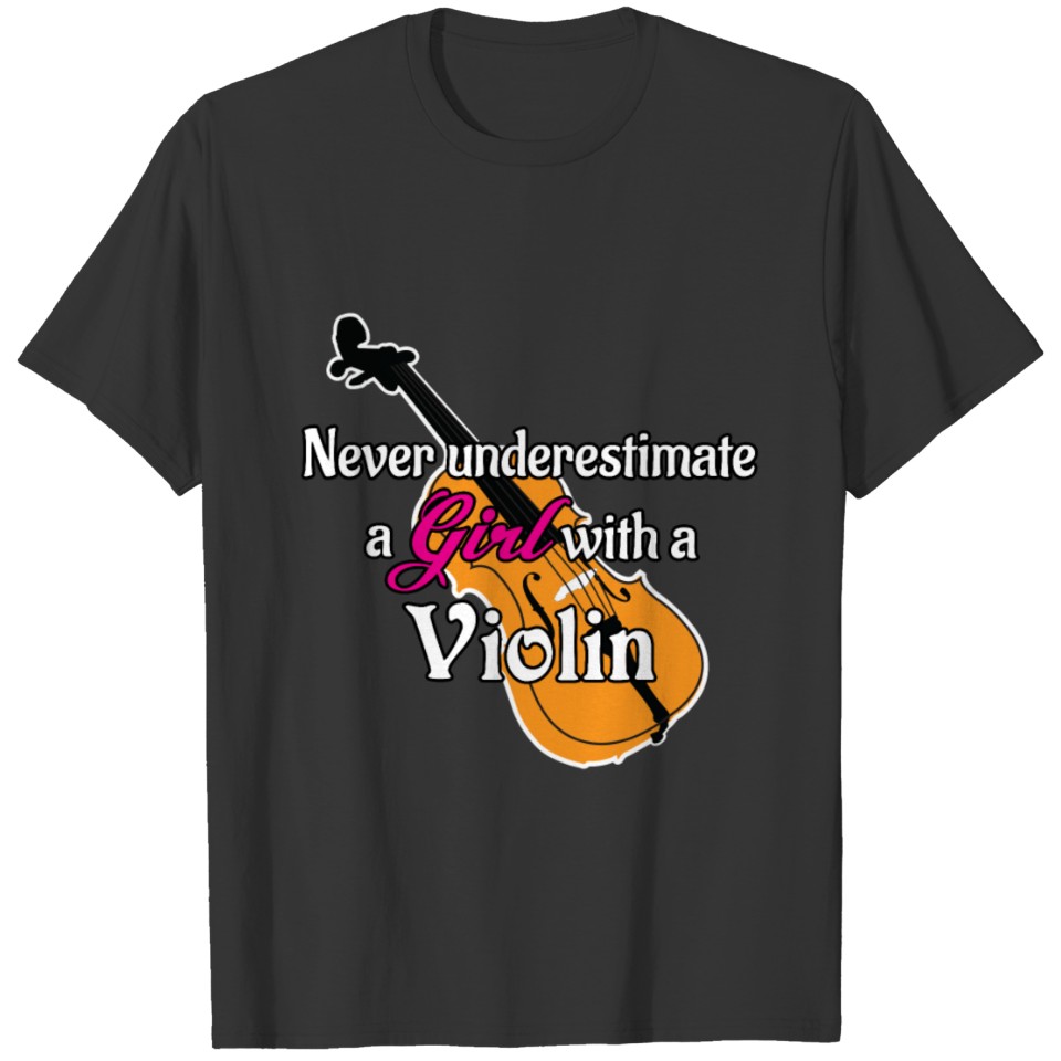 Violinist Girl T-shirt