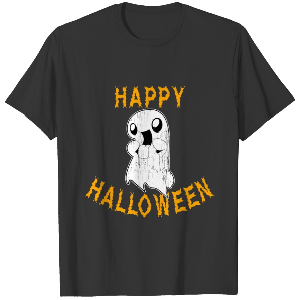 Ghost Halloween Holiday T shirt T-shirt