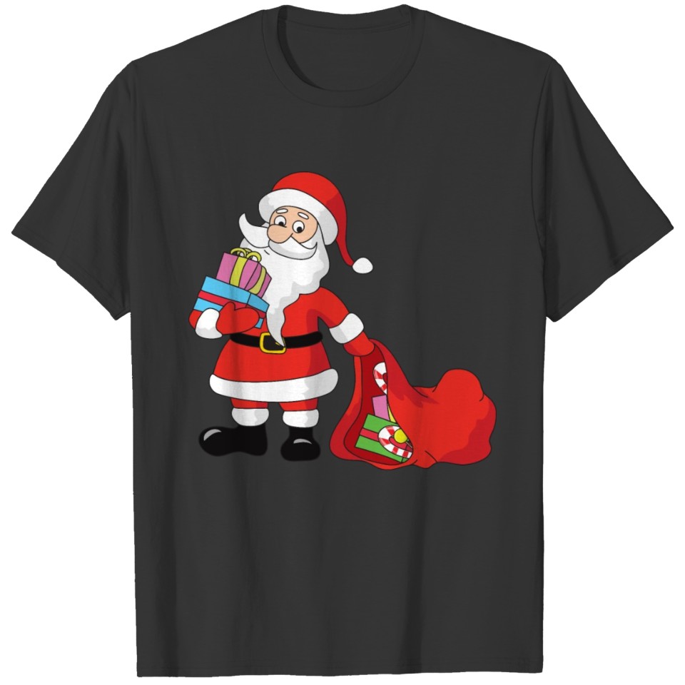 Funny Cool Cute Santa Claus Christmas Xmas Gifts T-shirt