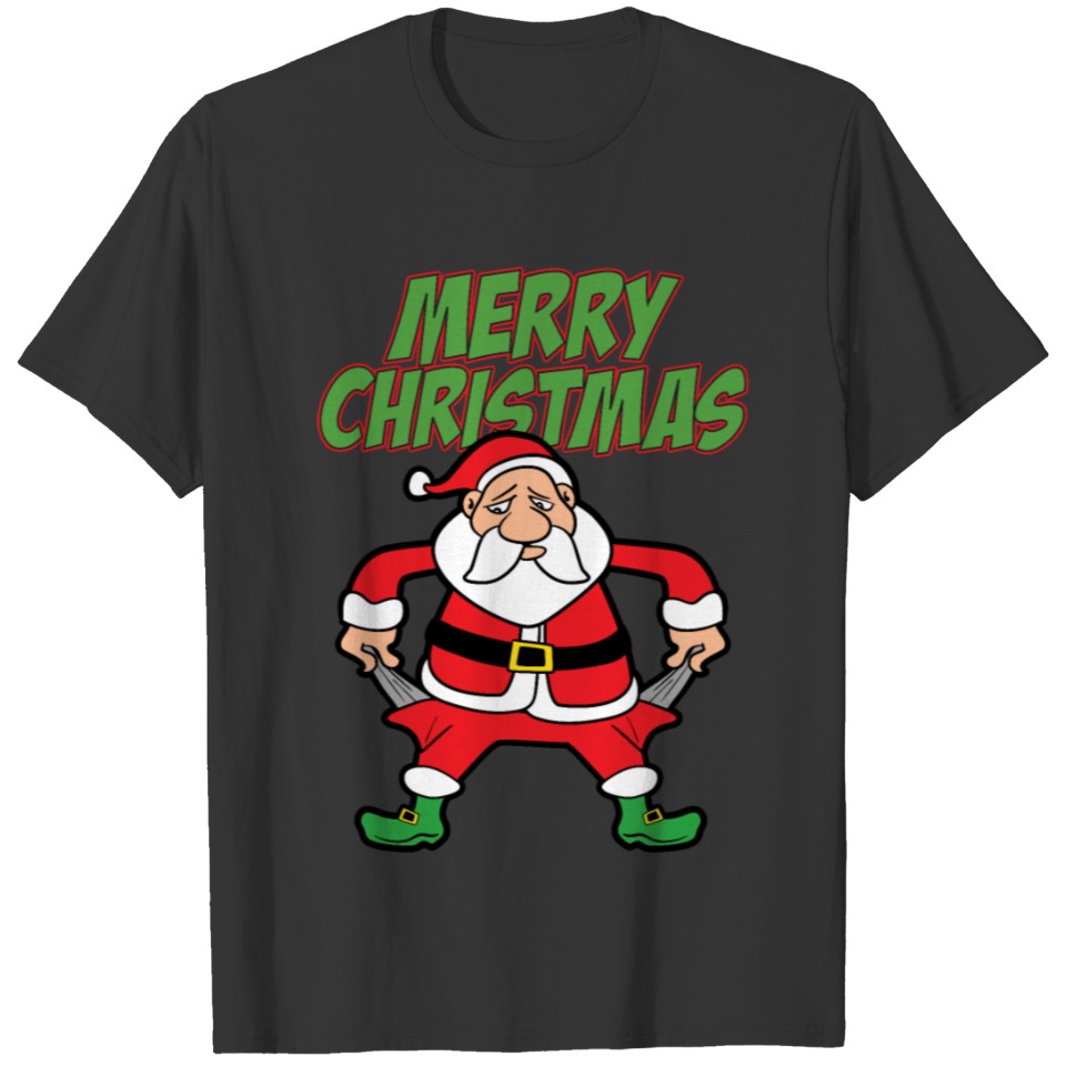 Funny Cool Cute Santa Claus Christmas Xmas Gifts T-shirt