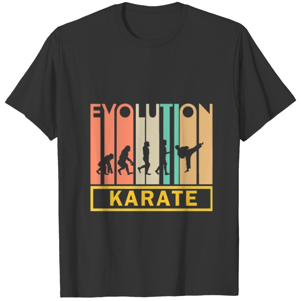 Karate T-Shirt - Martial Arts - Sports - Evolution T-shirt