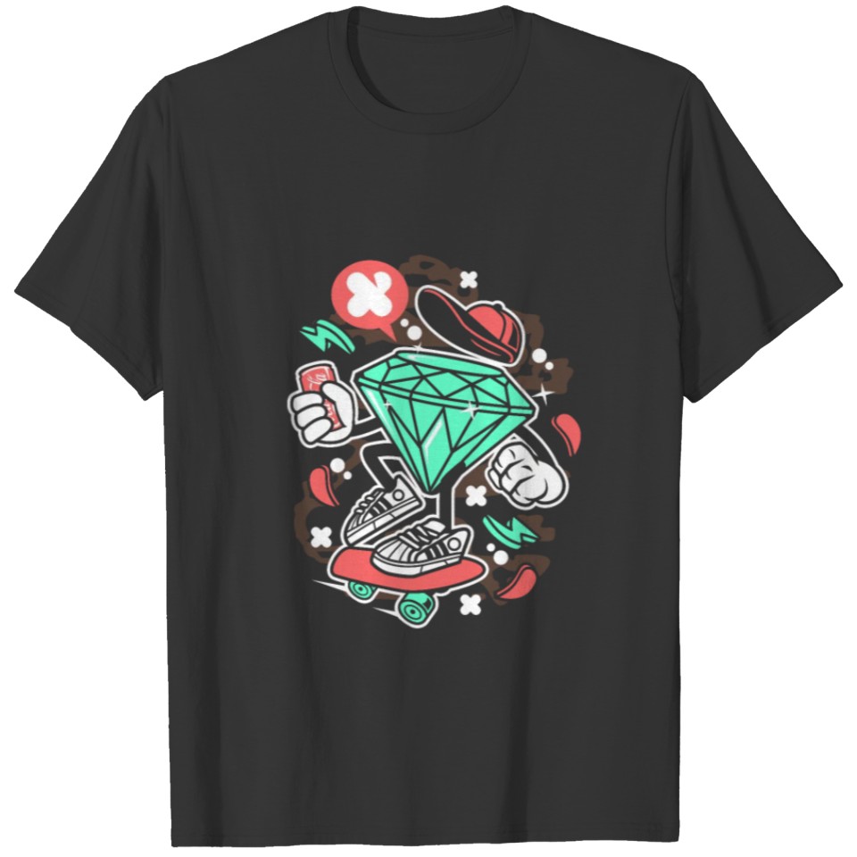 Diamond Skater T-shirt