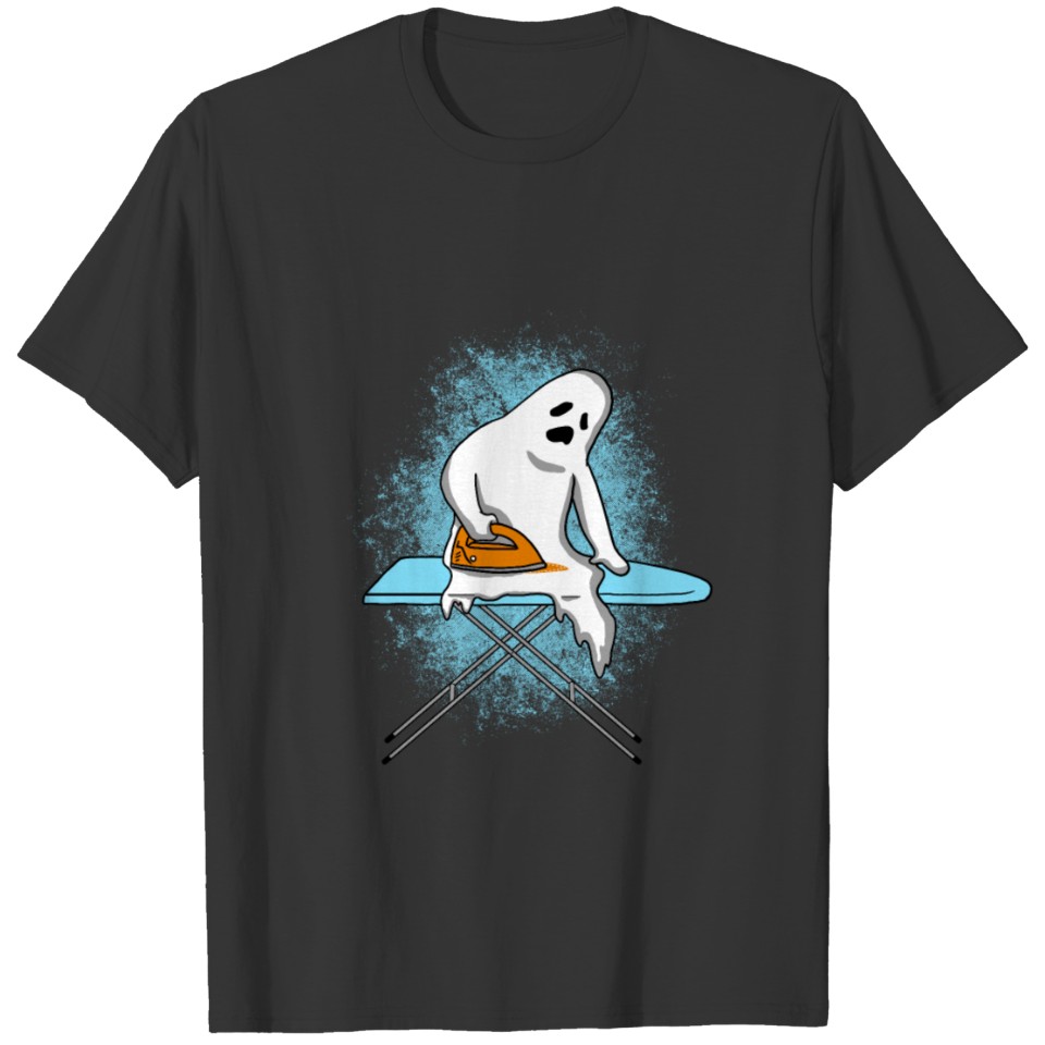 Ghost iron Halloween gift T-shirt