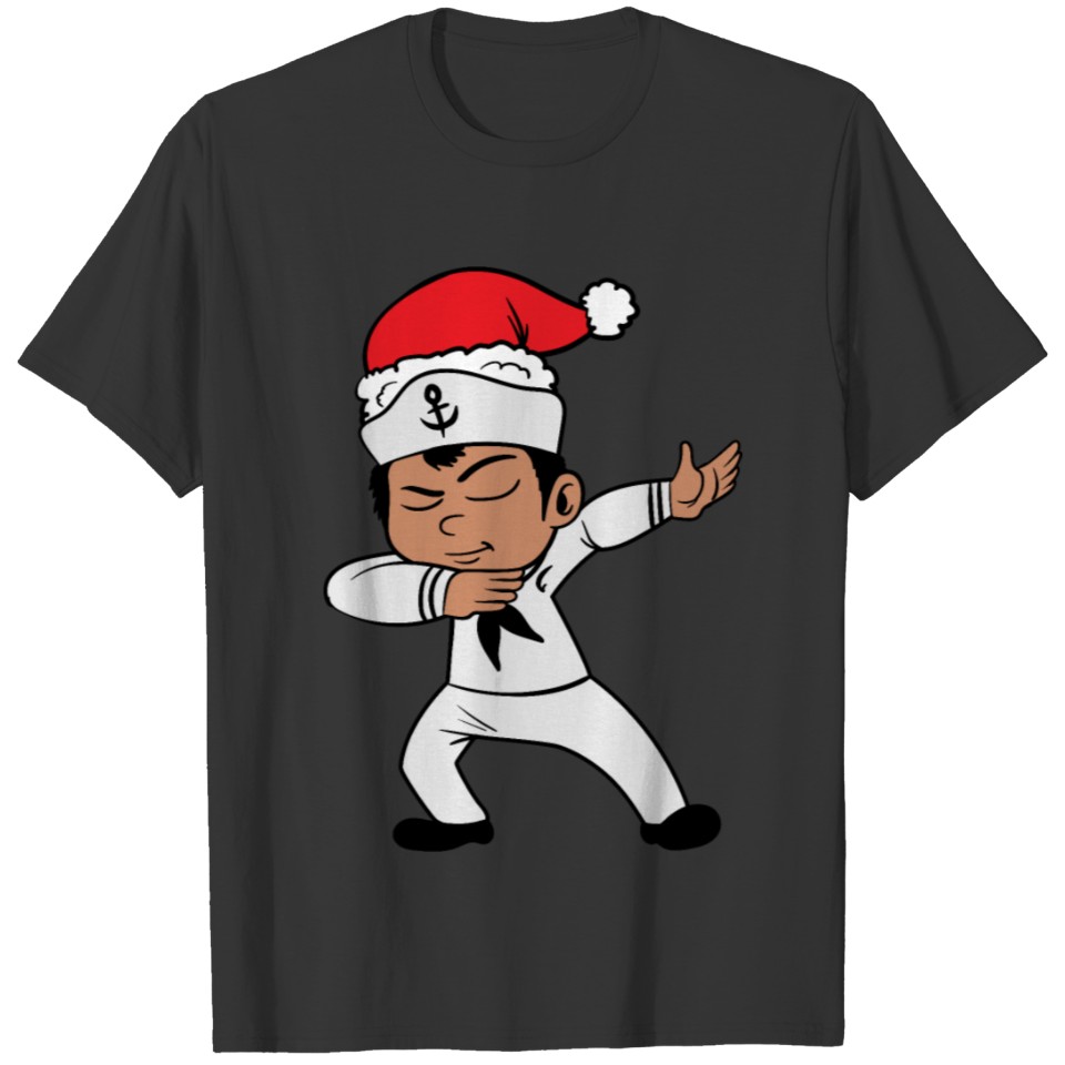 Christmas Xmas Dabbing Dab Sailor T-shirt