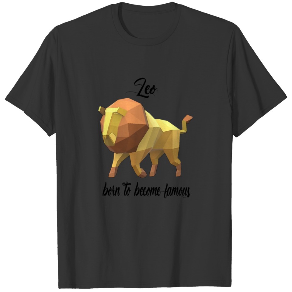 Leo zodiac horoscope gift T-shirt