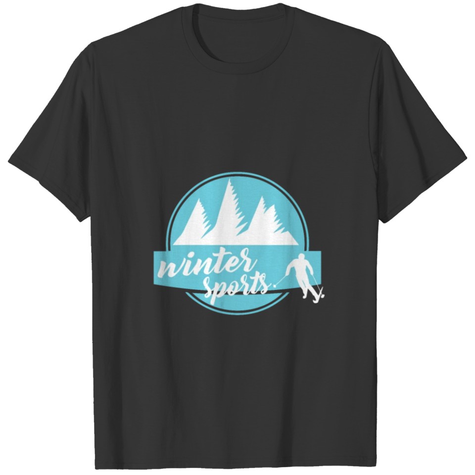 Winter Sports - Downhill Skiing - Limited Edition T-shirt
