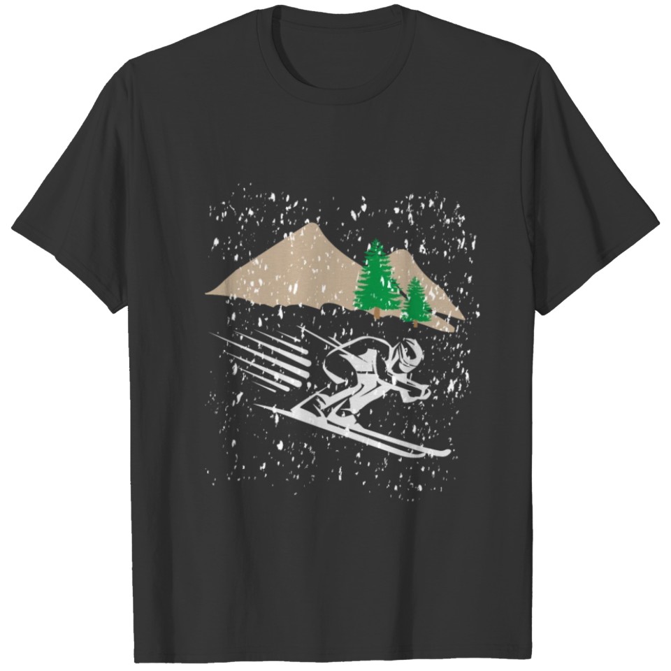 Winter Sports - Ski Downhill - Limited Edition T-shirt