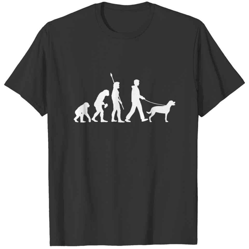 Funny Rottweiler Evolution Dog Owner Gift T-shirt