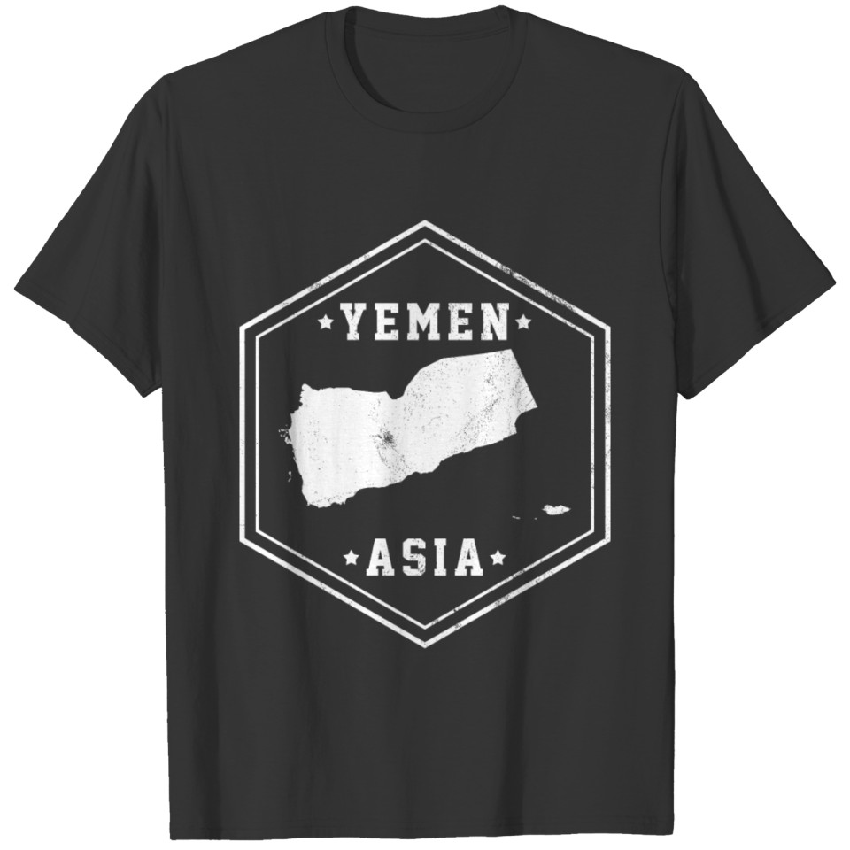 Yemen stamp T-shirt