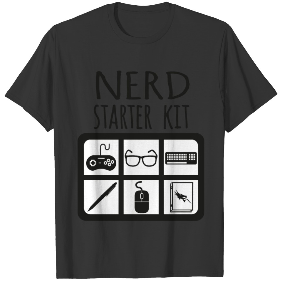 NERD Starter Kit, Geek, Nerdy T-shirt