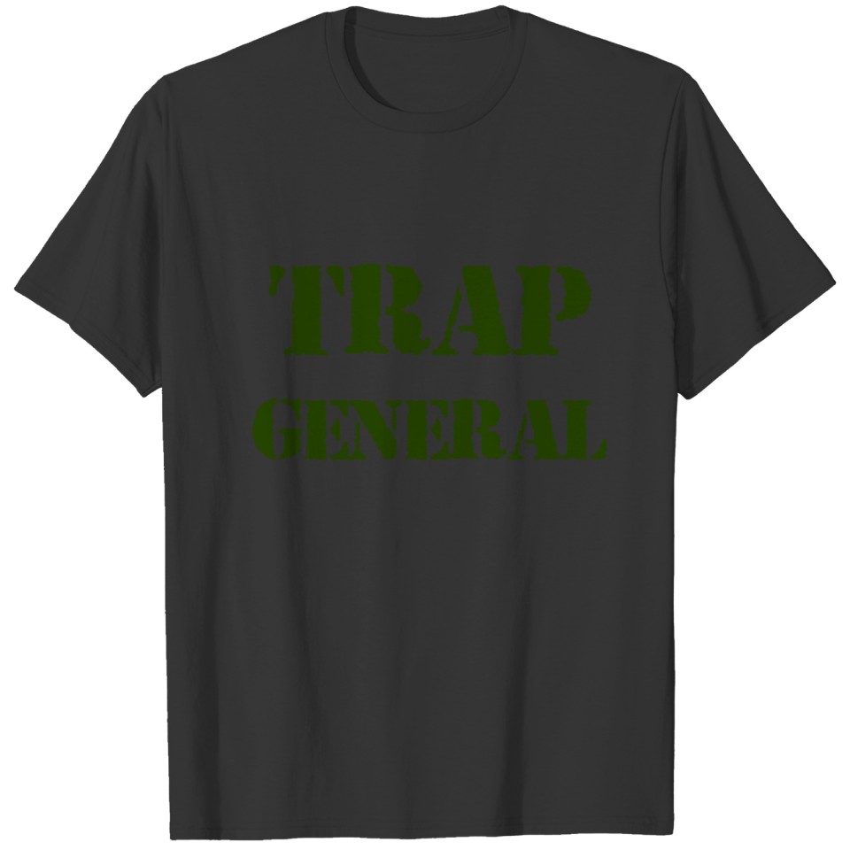 TRAP GENERAL (OLIVE GREEN PRINT) T Shirts