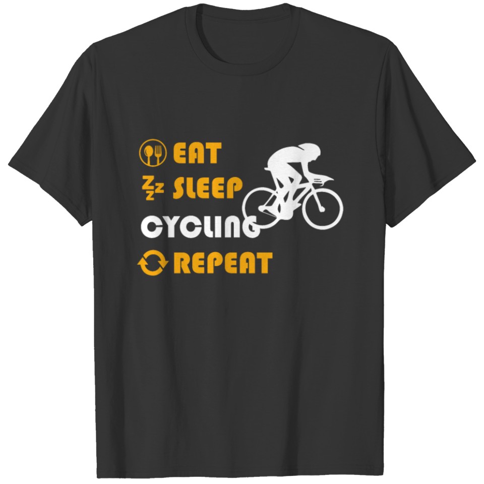 Cycling - present for men and women T Shirts