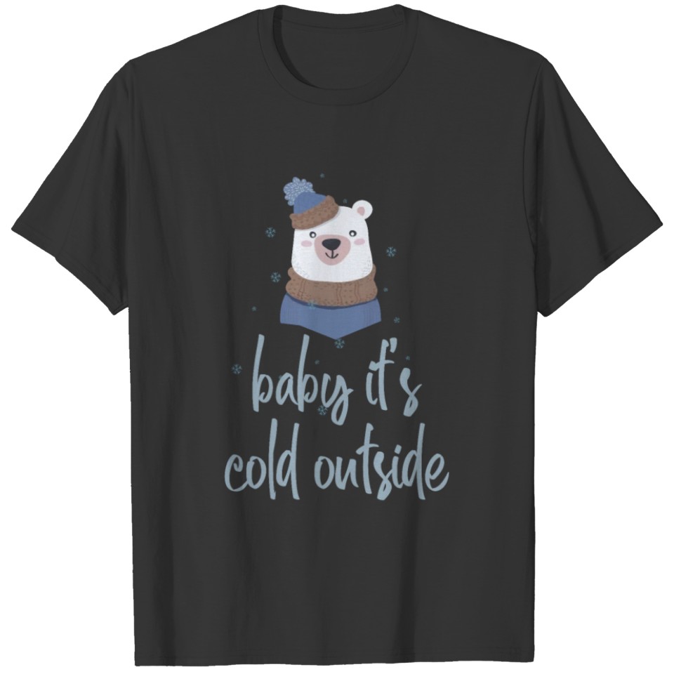 Polar Bear Winter cold T-shirt