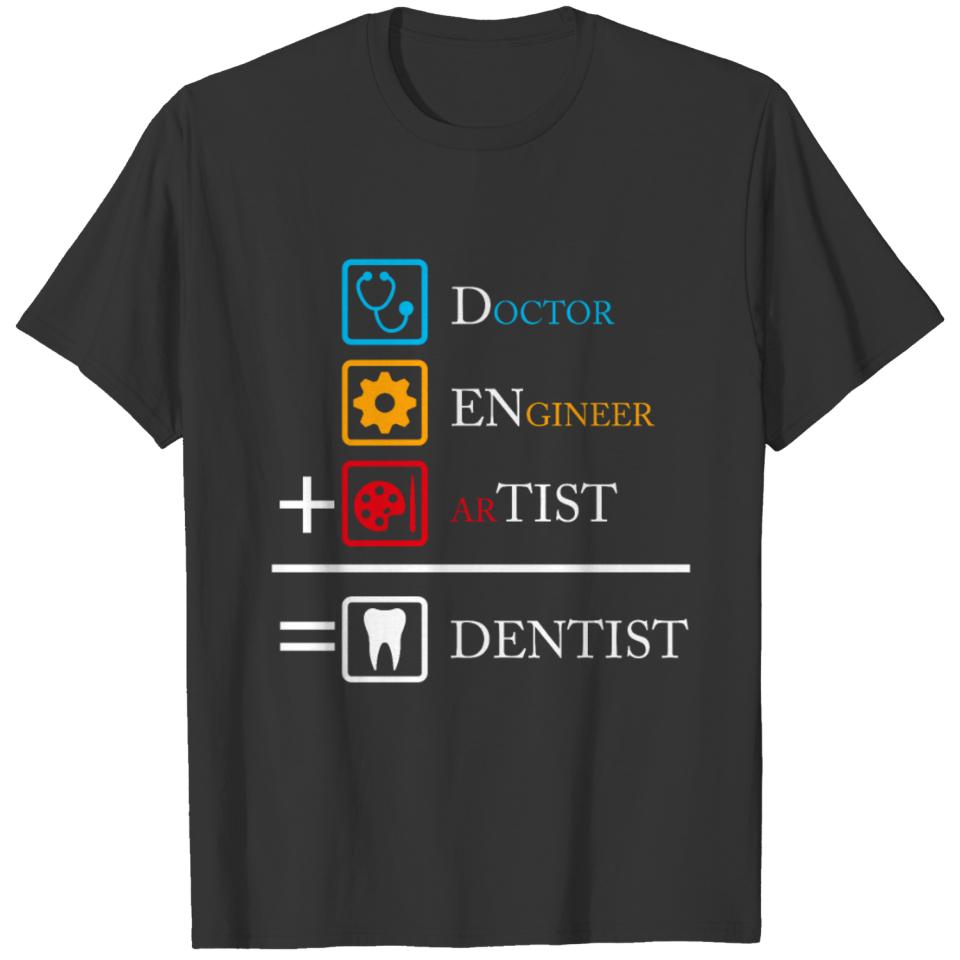 Pediatric dentist dentist practice dental gift T-shirt