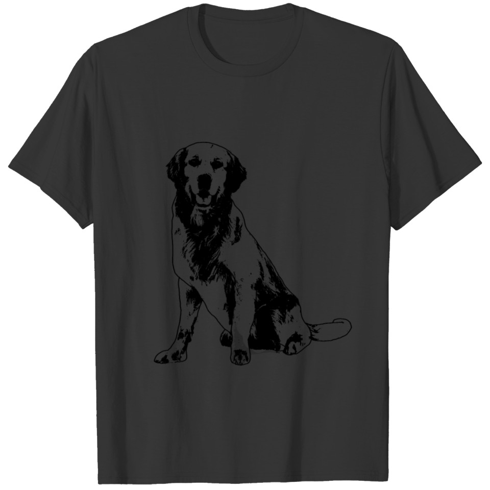 Golden Retriever | Vintage Pet Animal Dog T-shirt