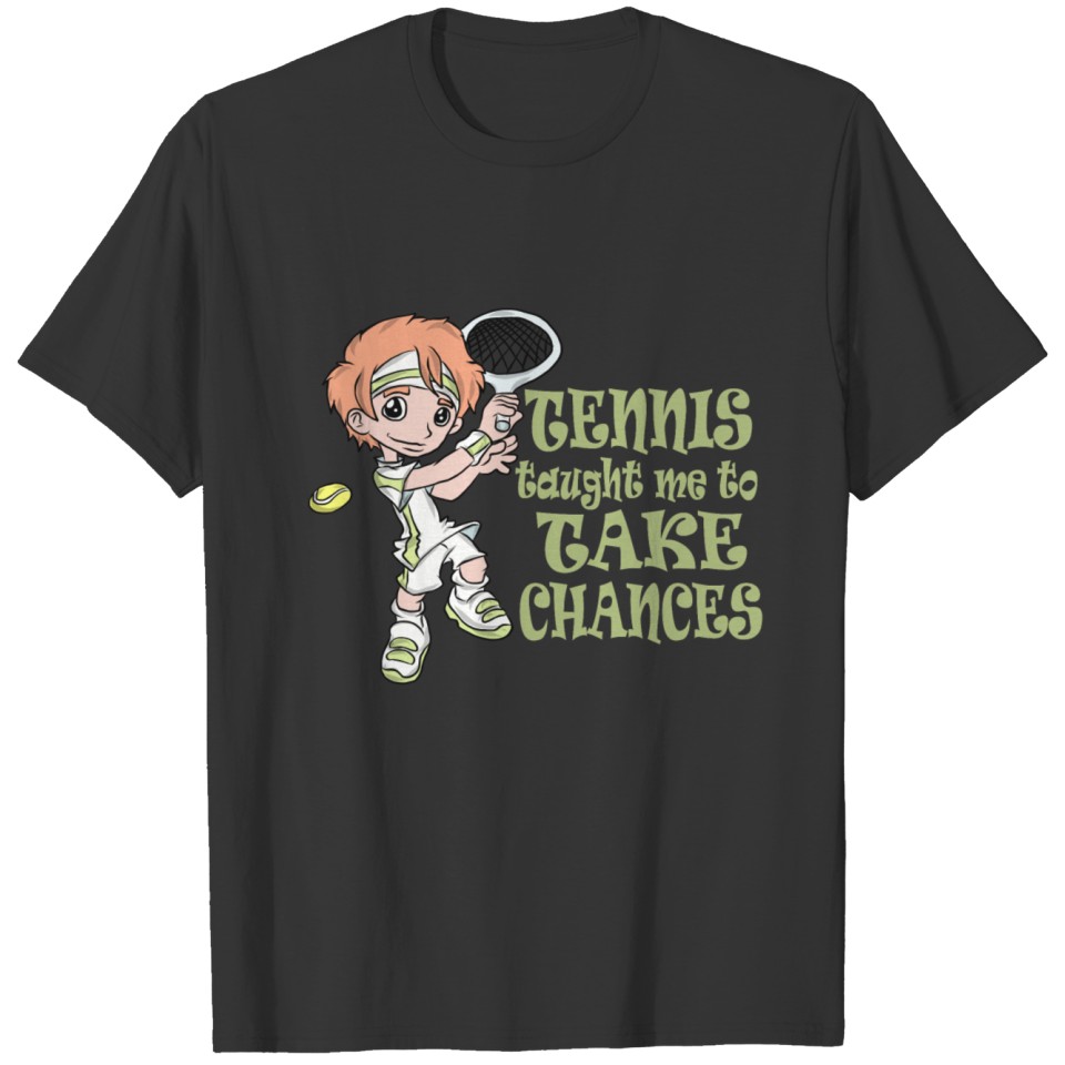 Tennis sports gift idea T-shirt