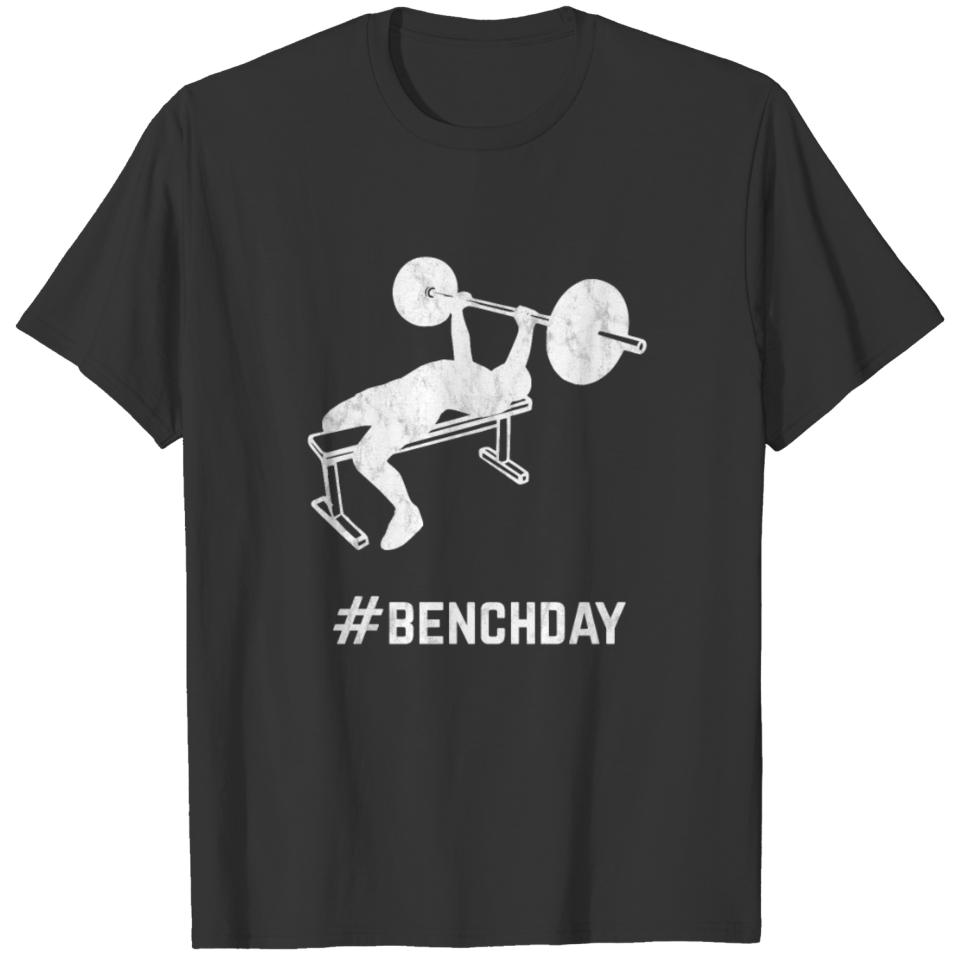 Powerlifting Benchpress Gym Vintage Lifting T-shirt