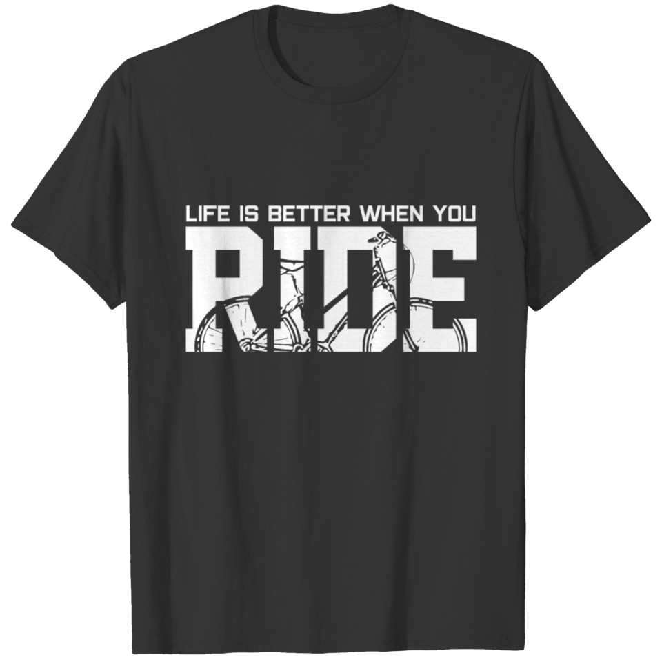 Bike racing bike race T-shirt