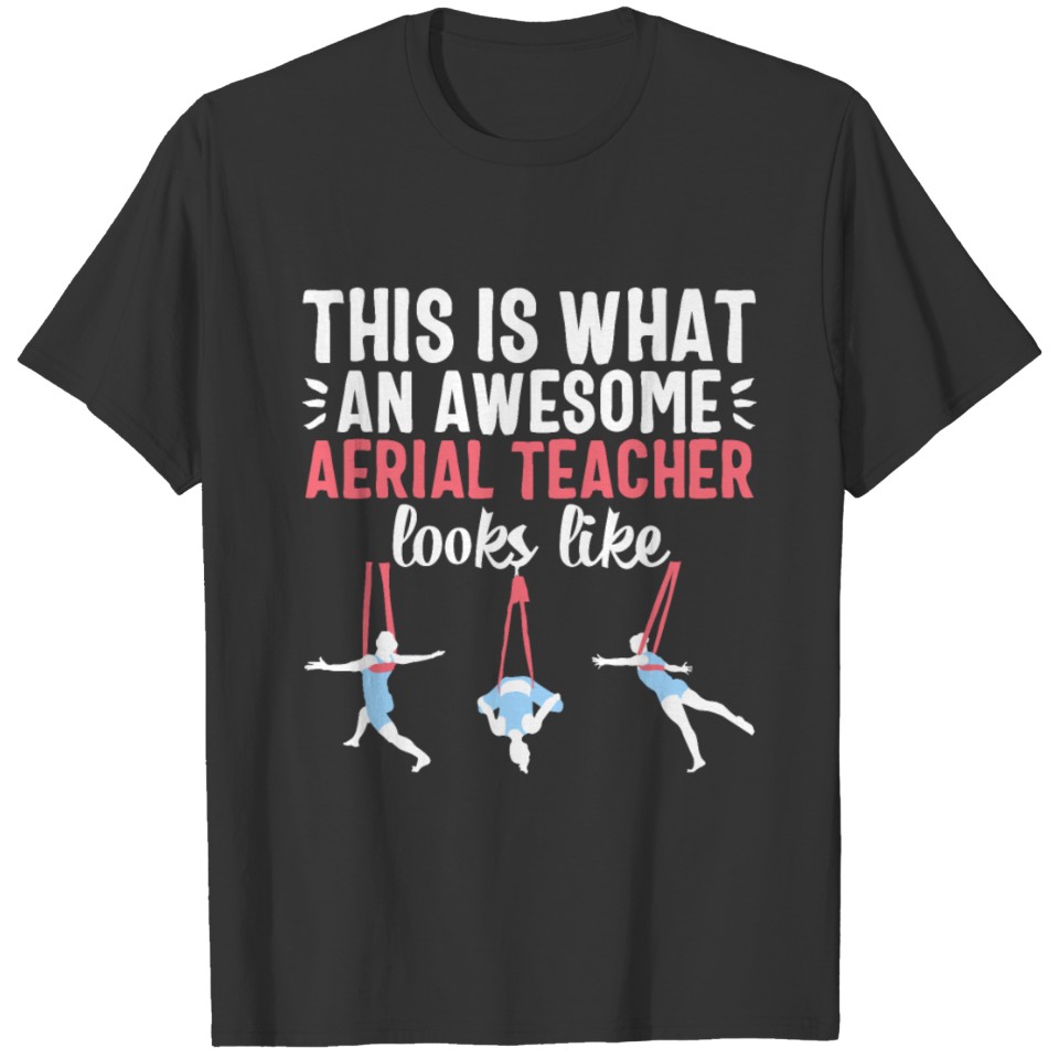 Aerial Yoga T Shirts Teacher Hammock Silks Pilates