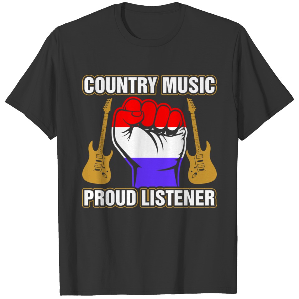 Dutch Country Music Proud Listener T-shirt