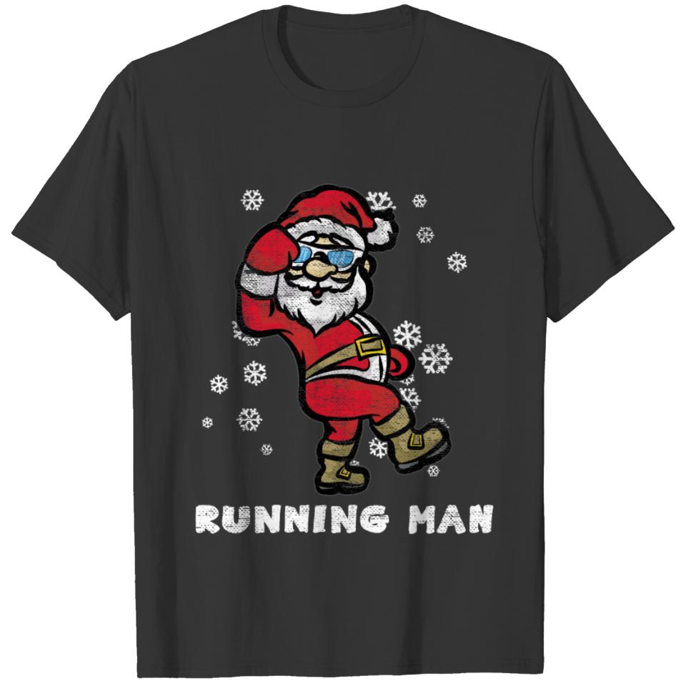 Running Man | Dancemove Dancing Santa T-shirt