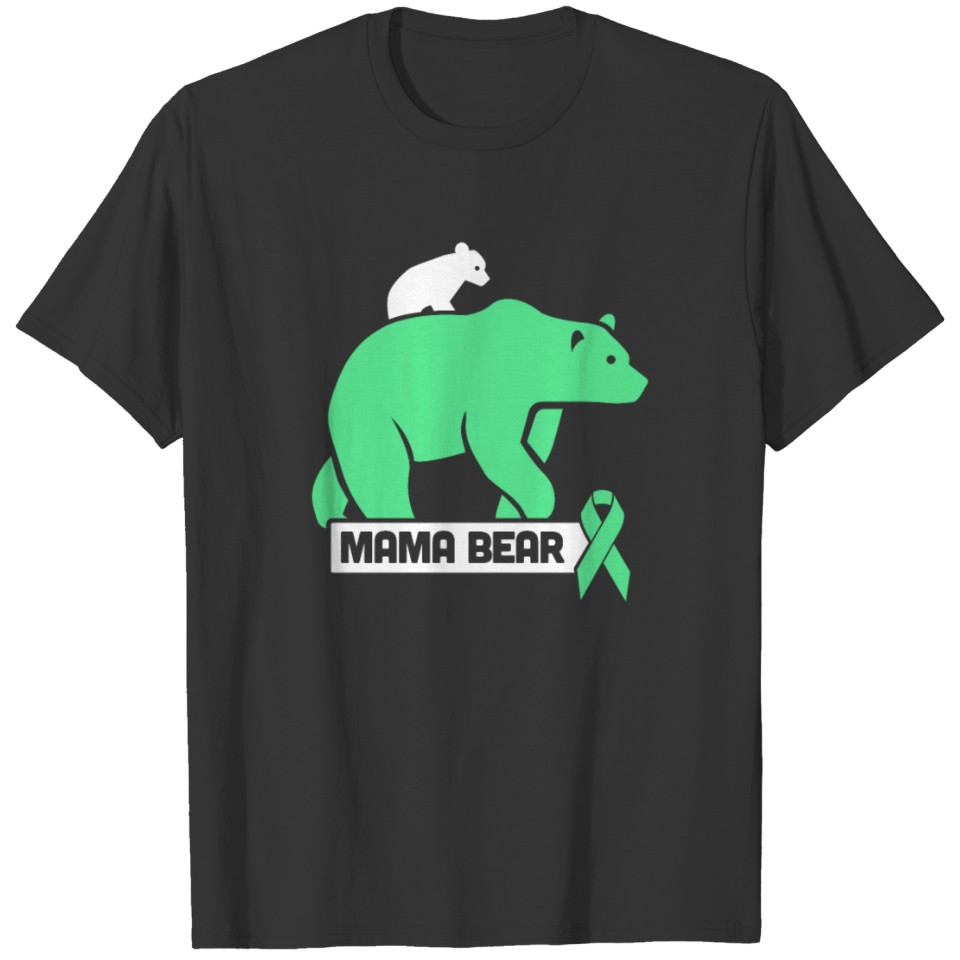 Mama - Liver Cancer Awareness Gift T-shirt