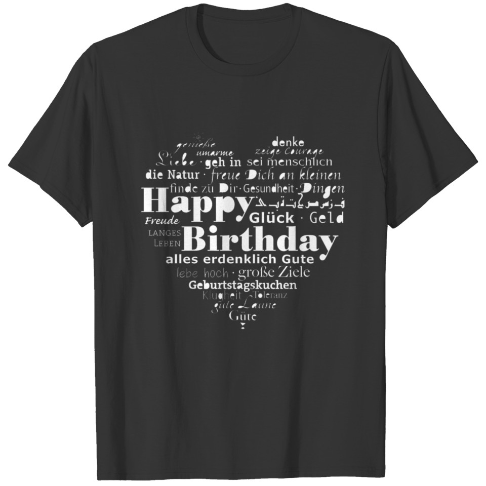 Happy Birthday Celebration Party Cheers Gift Idea T-shirt