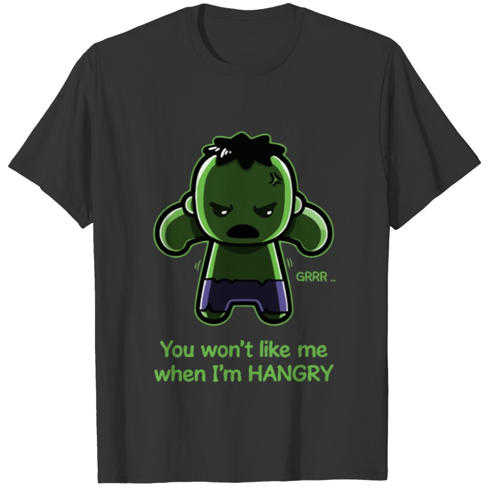 The Hangry Hulk T Shirts