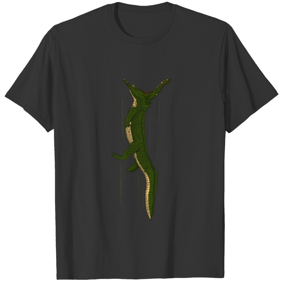 Funny Crocodile Aligator Lizard Gift T-shirt