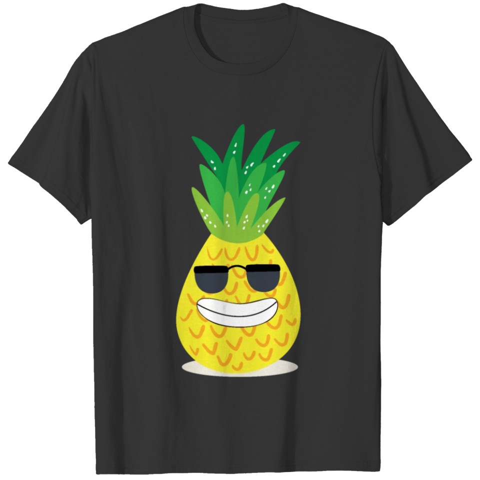Pineapple Face Smile T-shirt