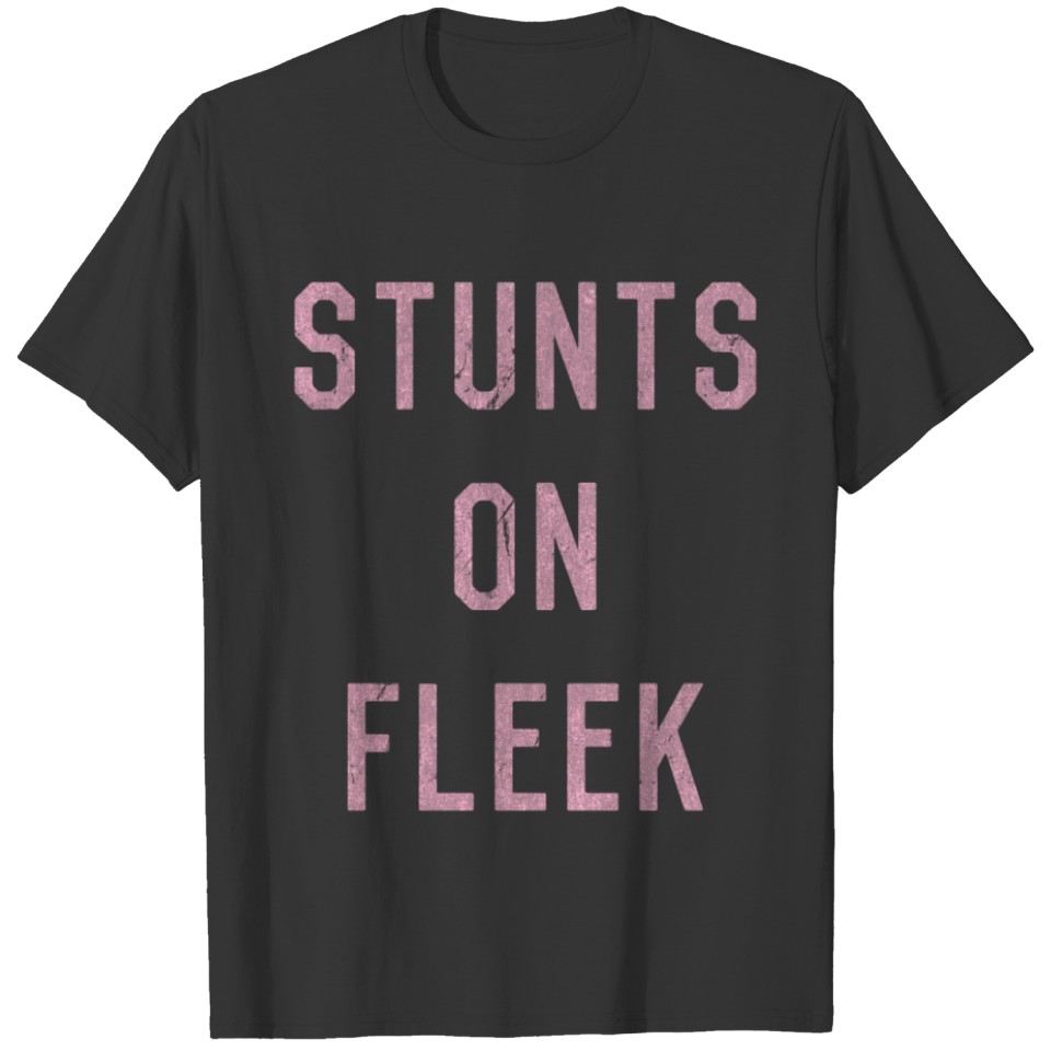 Stunts On Fleek Cheer Cheerleading T-shirt