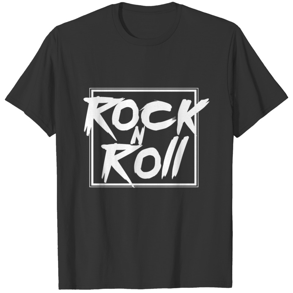 Rock N Roll Awesome White Metal Spirit Cool Gift T Shirts