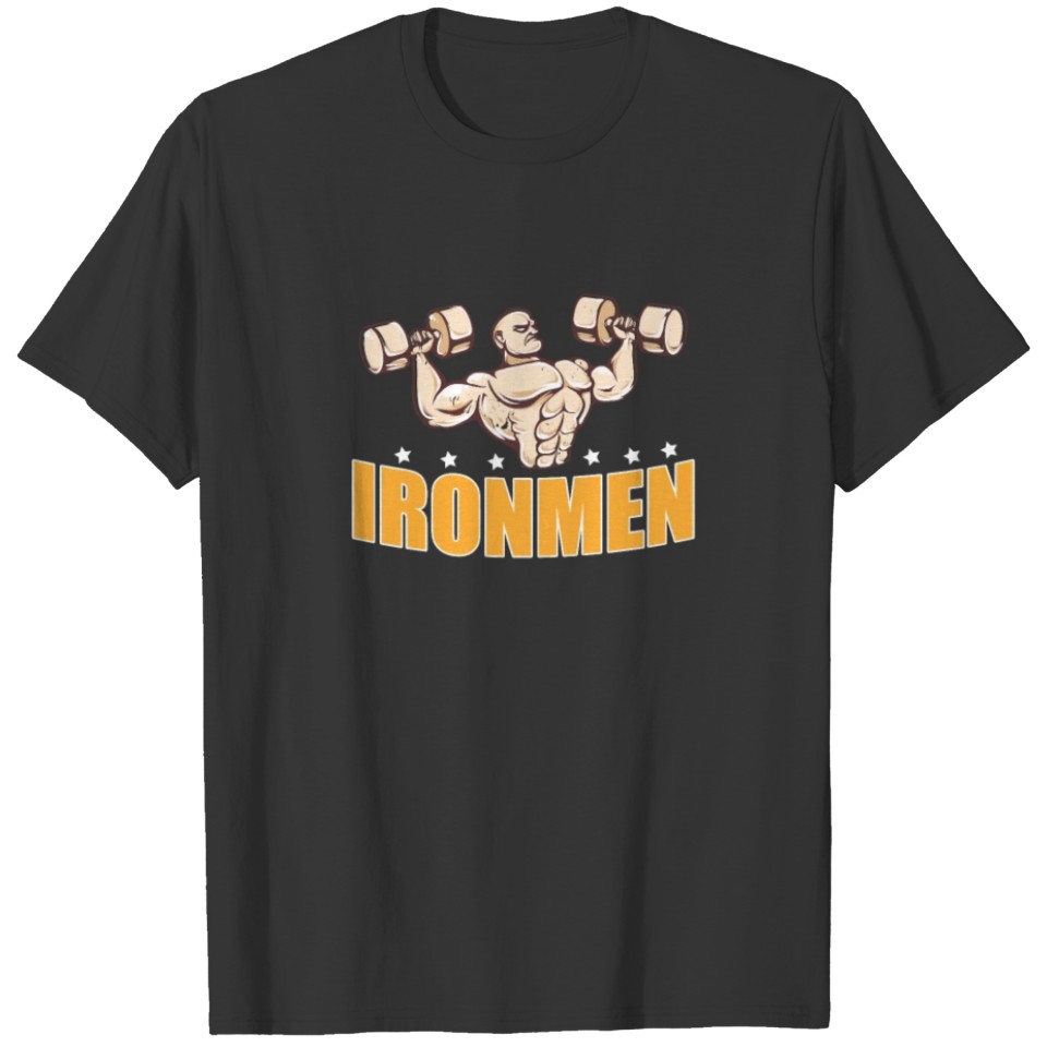 Ironmen Strength Training - Gym Fitness T Shirts