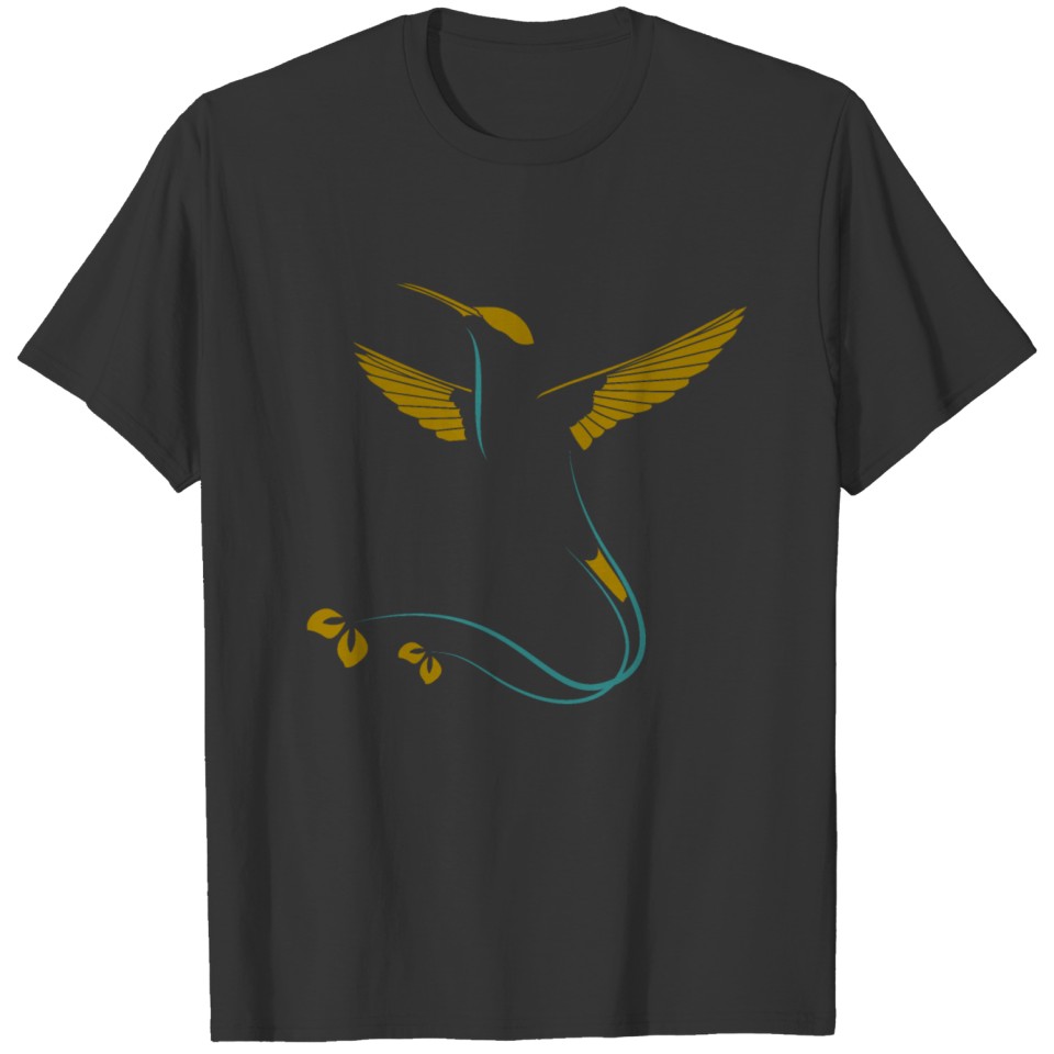 noble designer hummingbird T Shirts