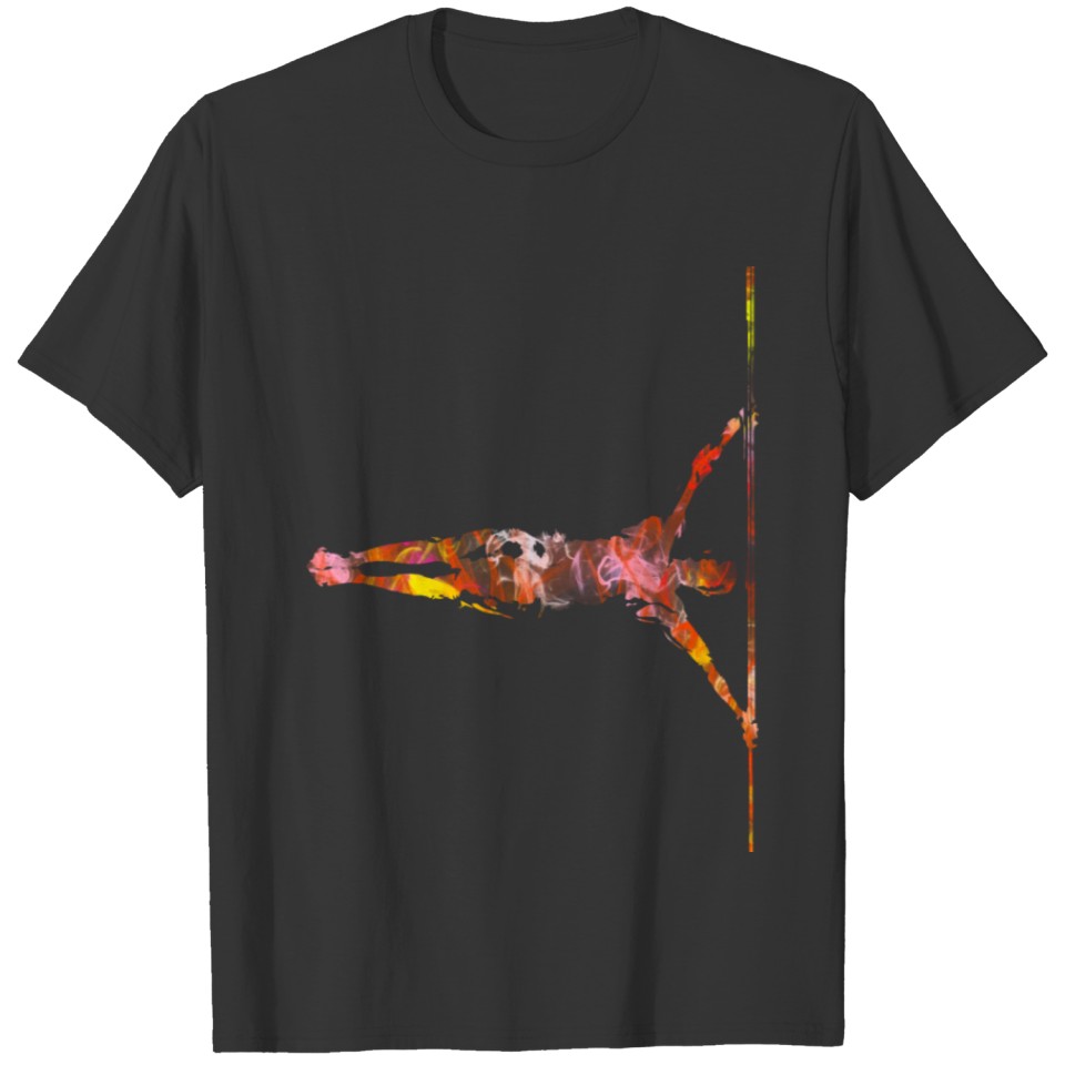 Human Flag burning style T-shirt
