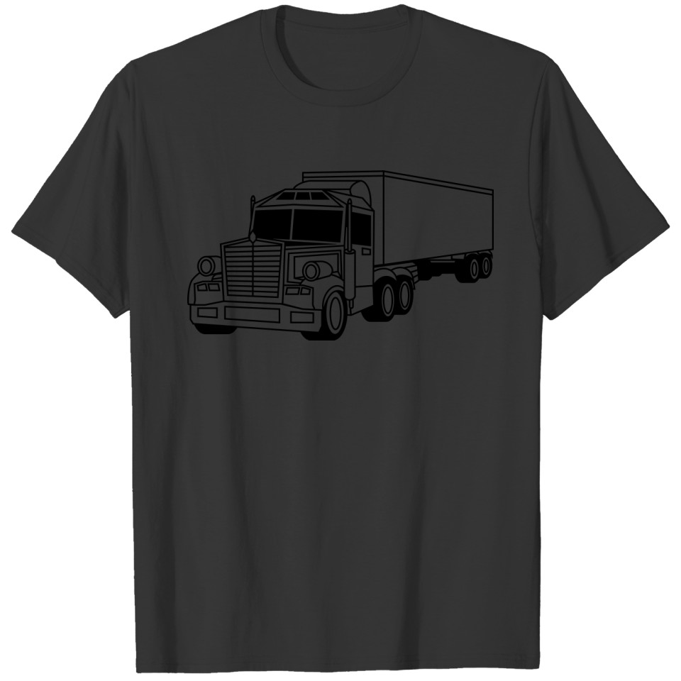 truck eat sleep drive repeat eat sleep repeat truc T-shirt