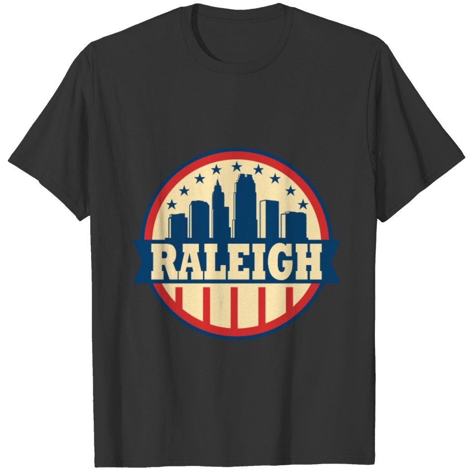 Raleigh North Carolina Area Code NC Vintage Gift T Shirts