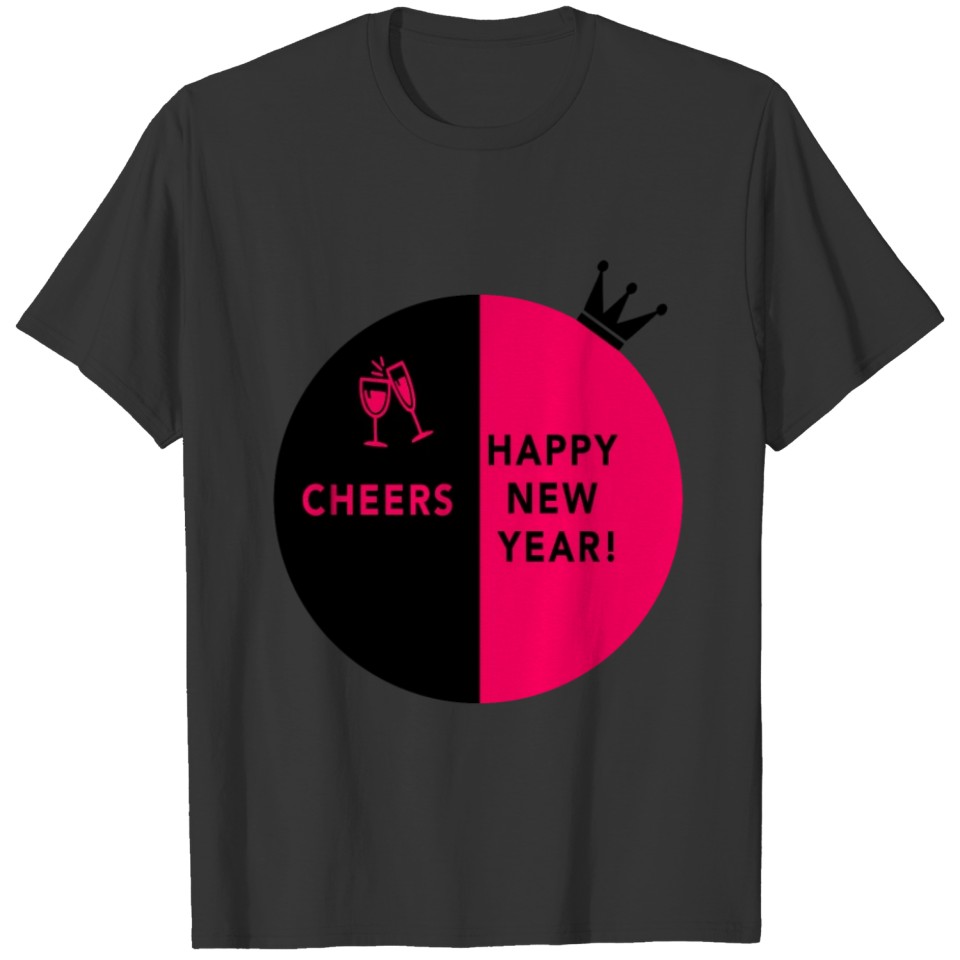 Happy New Year Cheers Party Accessory Gift Idea T-shirt